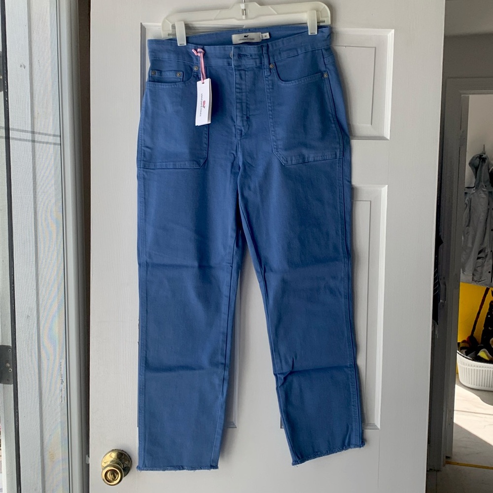 Vineyard Vines blue “Jamie Patch Pocket Jeans” - never worn!